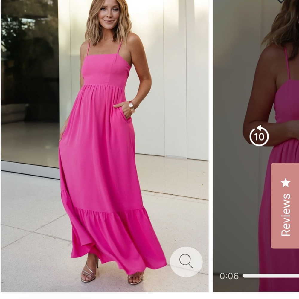 Baltic Born Pink Maxi Dress